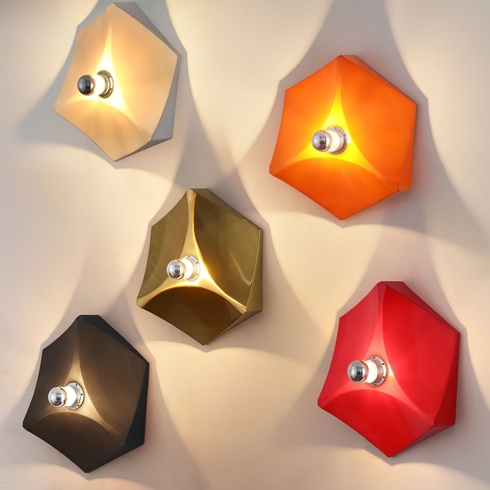 Pentagon Combination Wall Lamp - Blowlighting