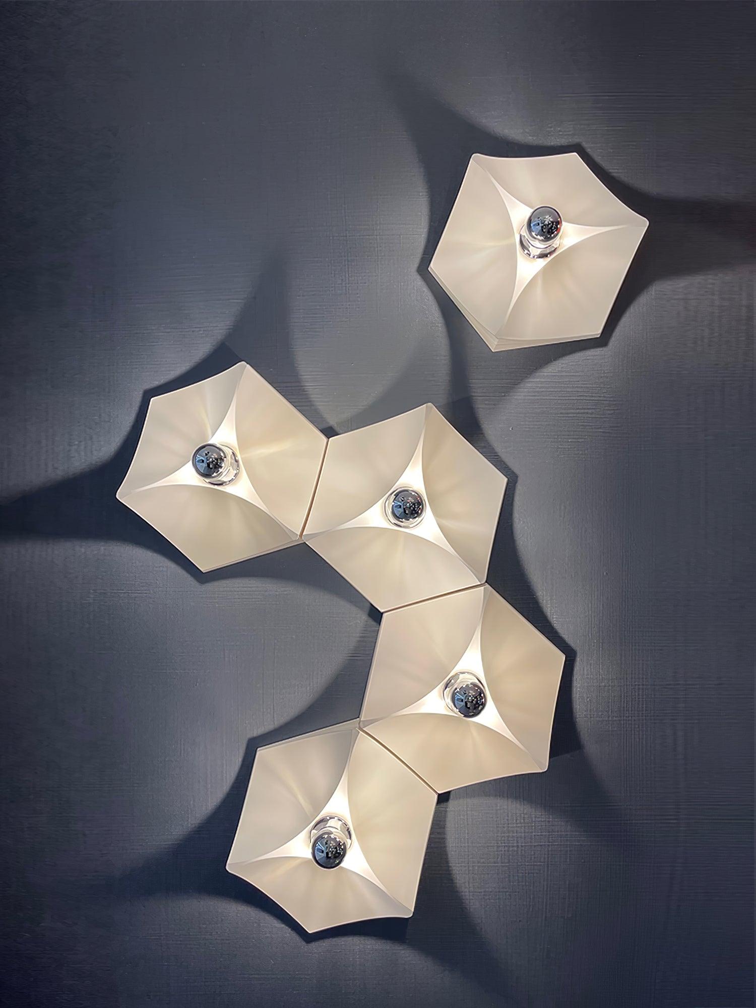 Pentagon Combination Wall Lamp - Blowlighting