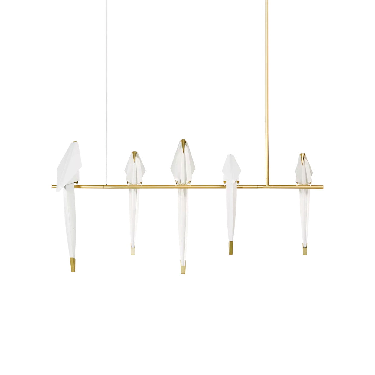 Irinor Individual Creativity Metal Chandelier - Lamp Copper