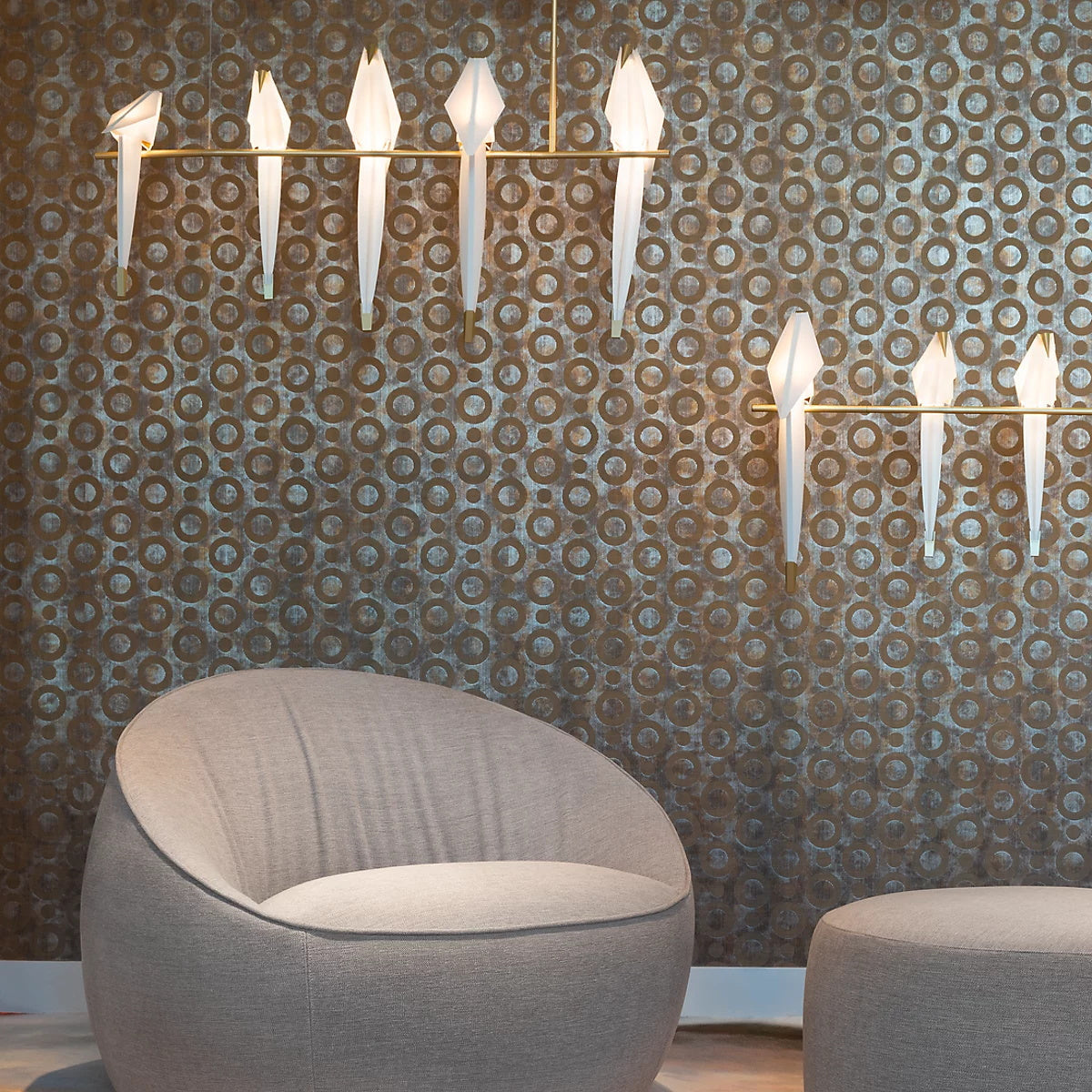 Irinor Individual Creativity Metal Chandelier - Lamp Copper