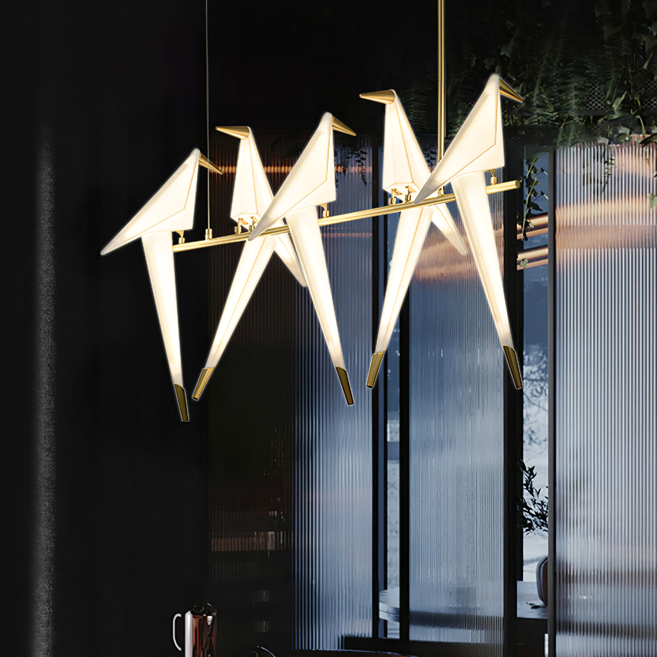 Irinor Individual Creativity Metal Chandelier - Lamp Copper