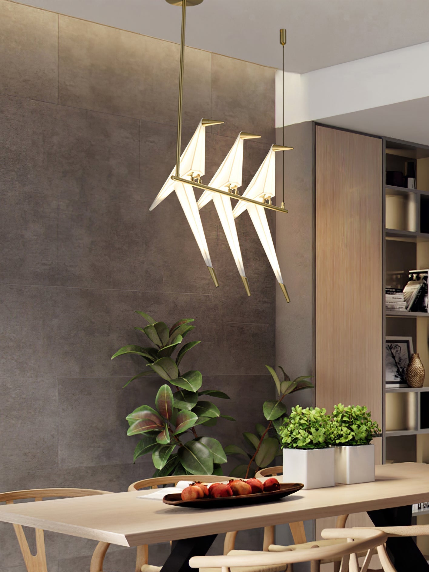 Irinor Individual Creativity Metal Chandelier - Lamp Copper