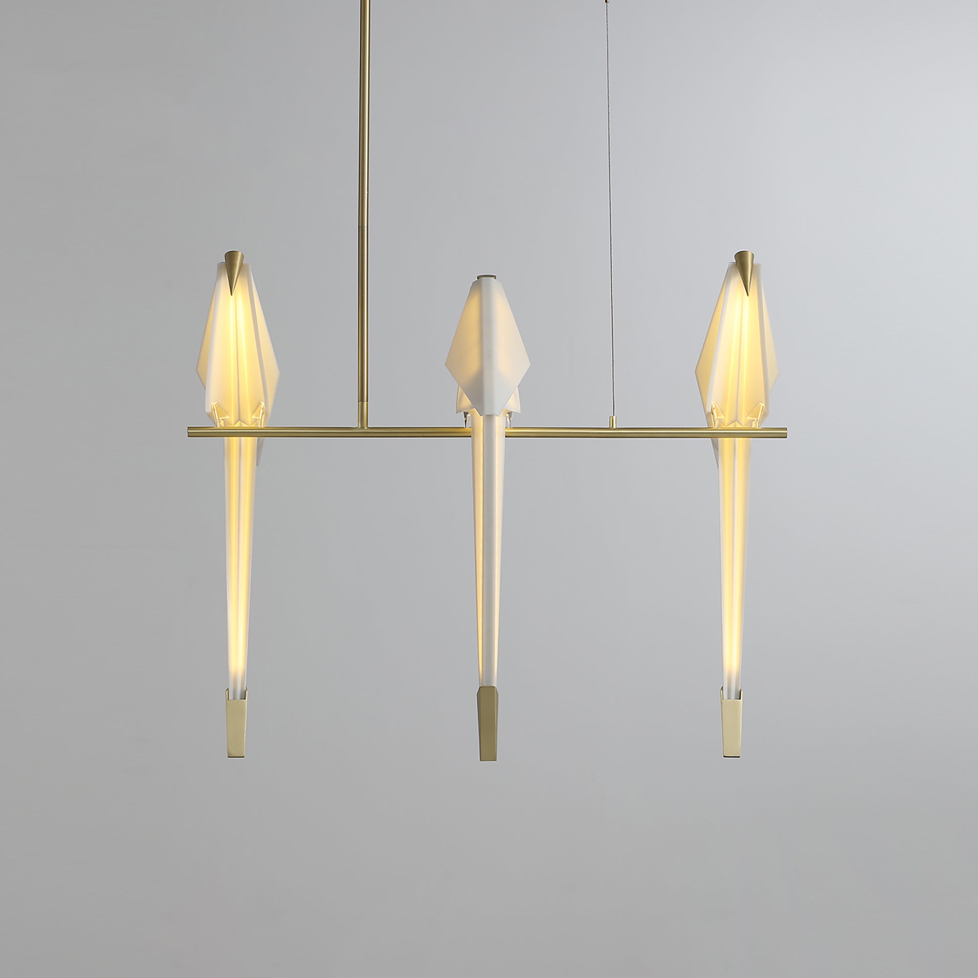 Irinor Individual Creativity Metal Chandelier - Lamp Copper