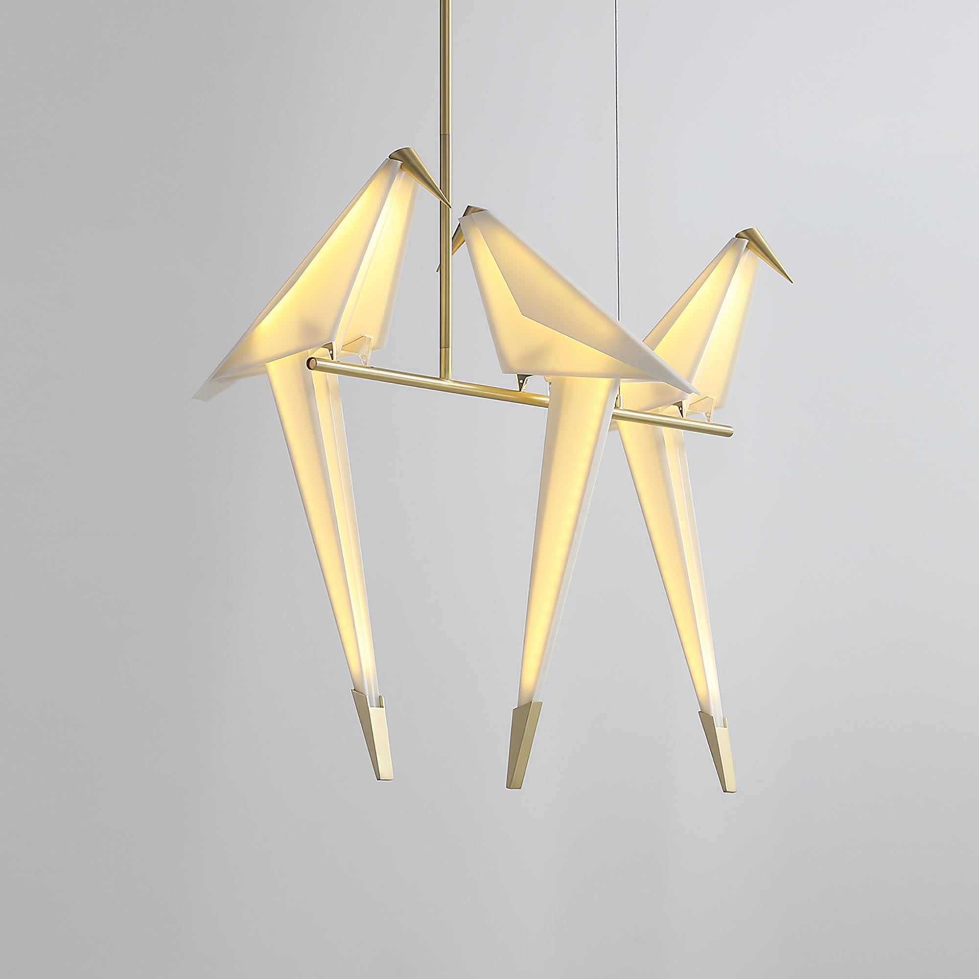 Irinor Individual Creativity Metal Chandelier - Lamp Copper