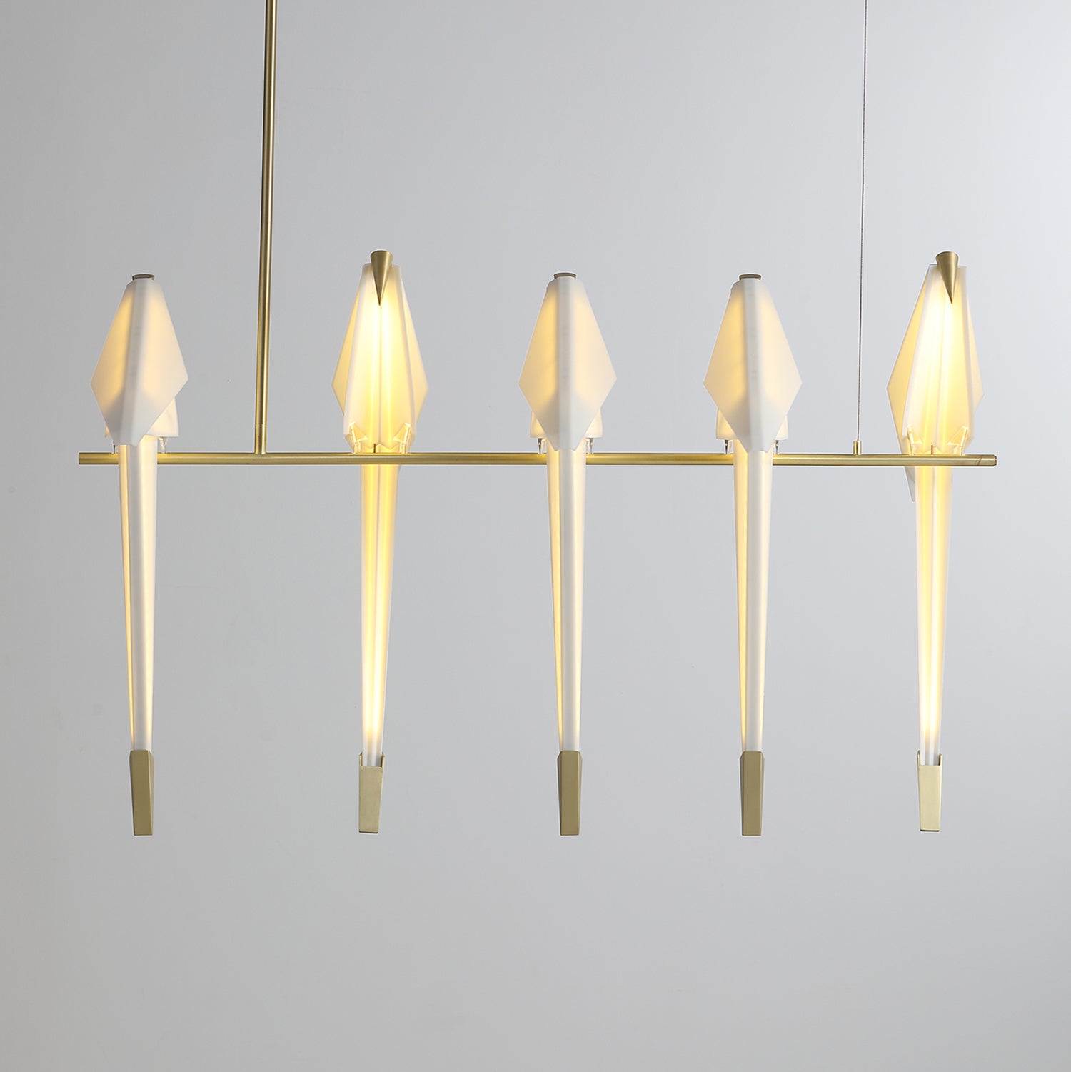 Irinor Individual Creativity Metal Chandelier - Lamp Copper