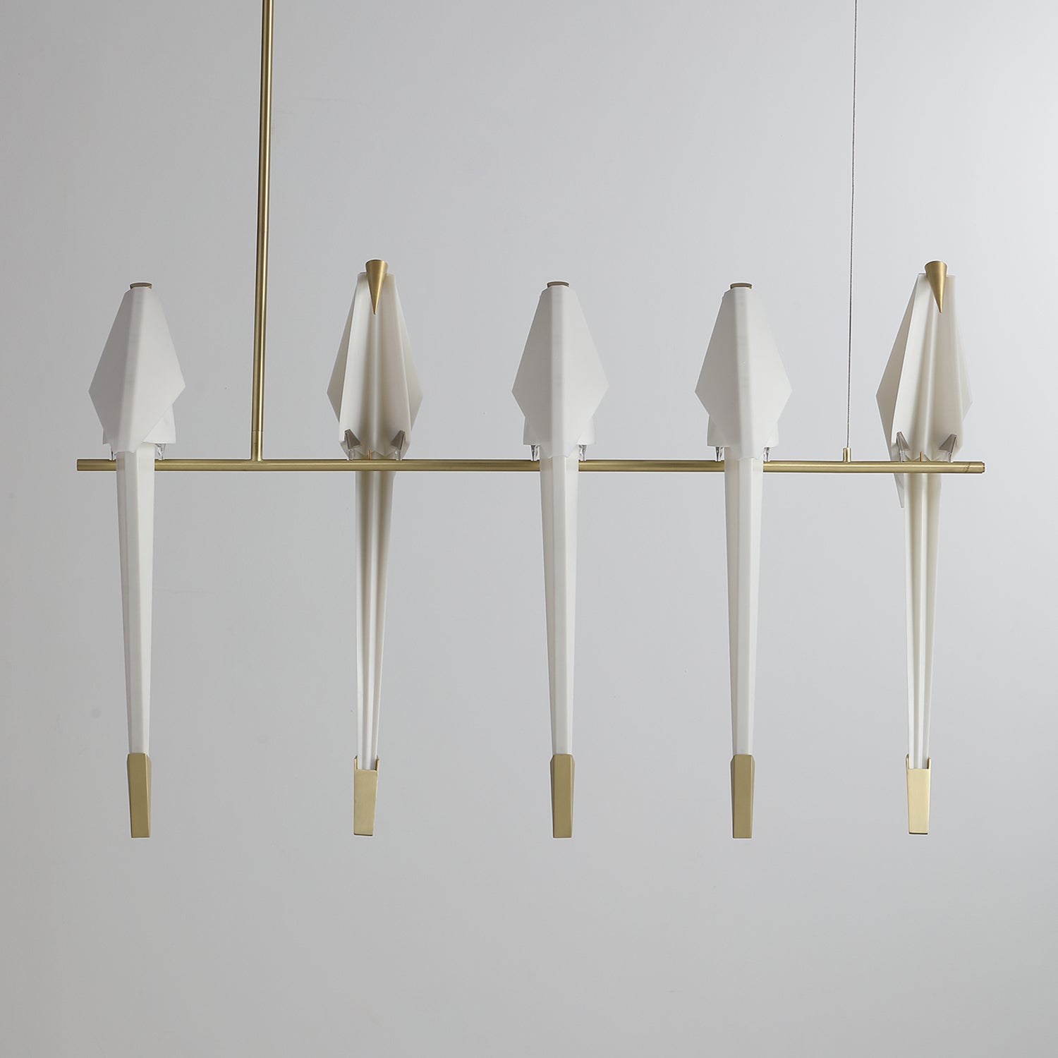 Irinor Individual Creativity Metal Chandelier - Lamp Copper