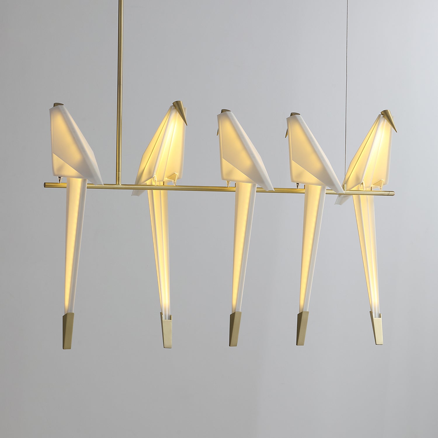 Irinor Individual Creativity Metal Chandelier - Lamp Copper