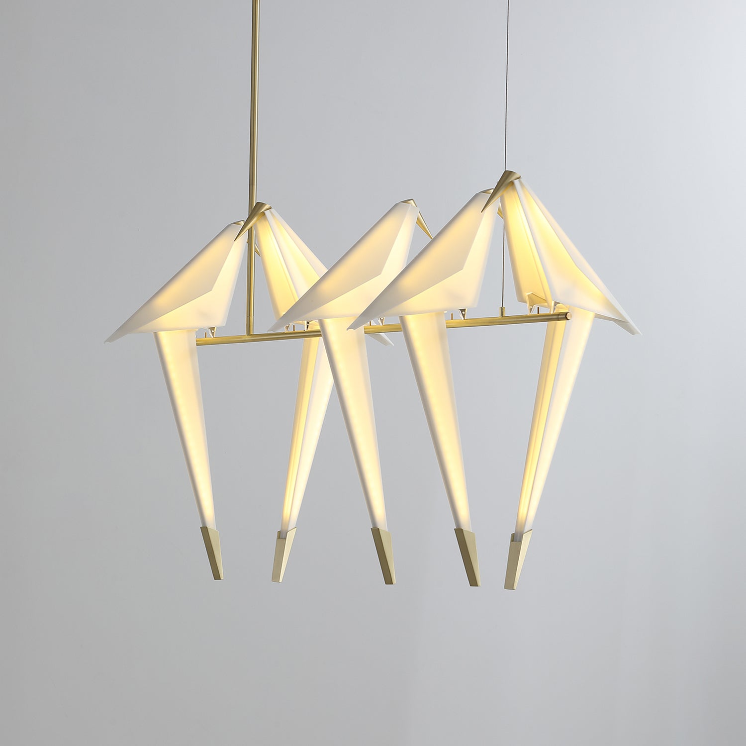 Irinor Individual Creativity Metal Chandelier - Lamp Copper