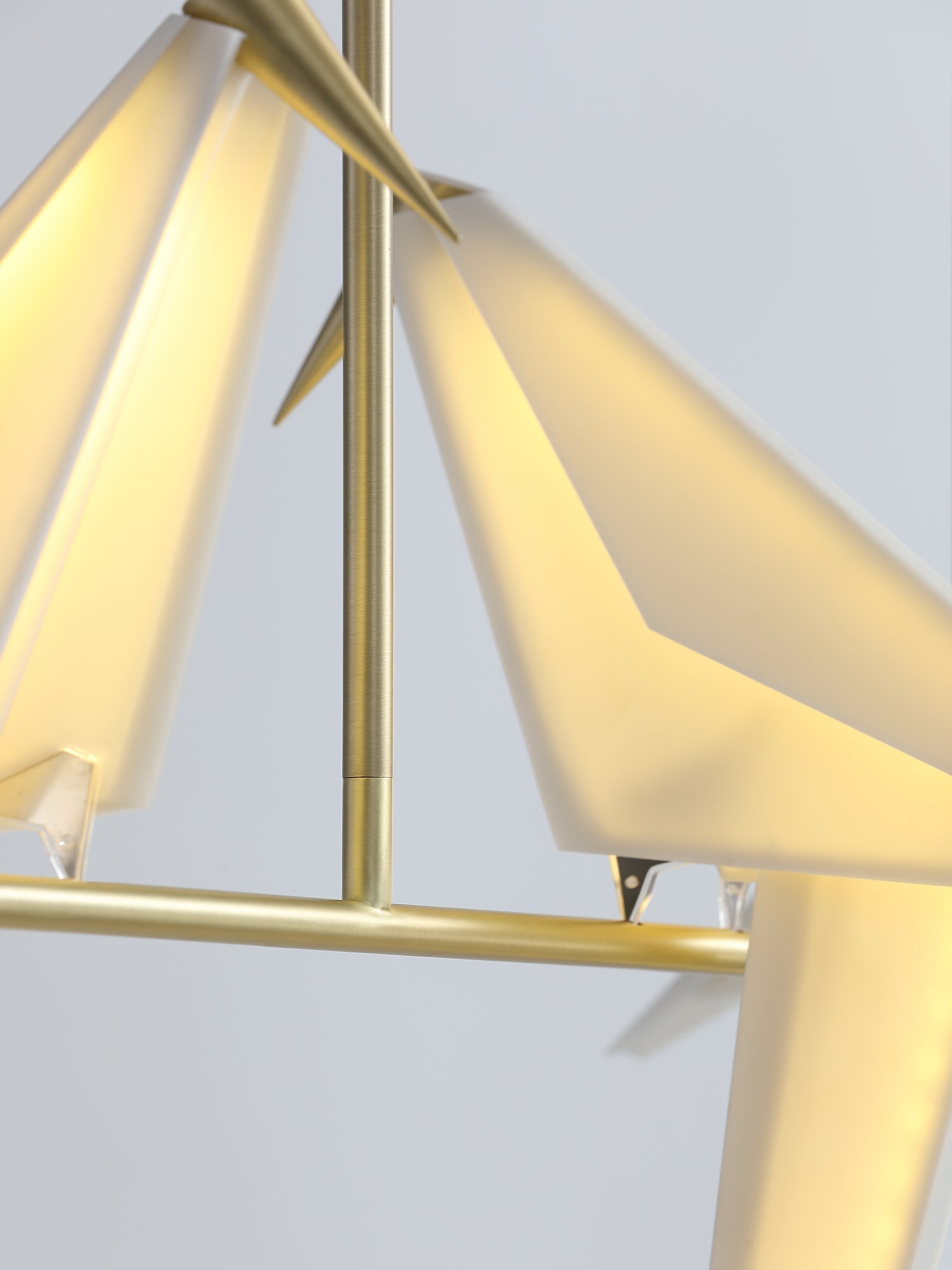 Irinor Individual Creativity Metal Chandelier - Lamp Copper