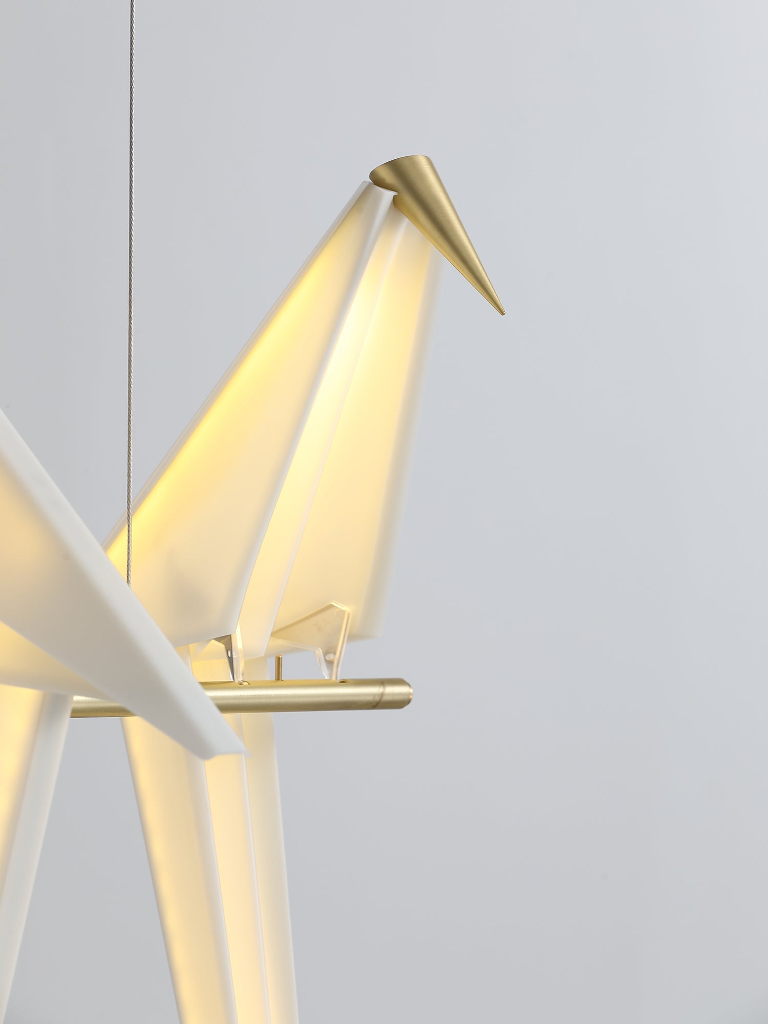 Irinor Individual Creativity Metal Chandelier - Lamp Copper
