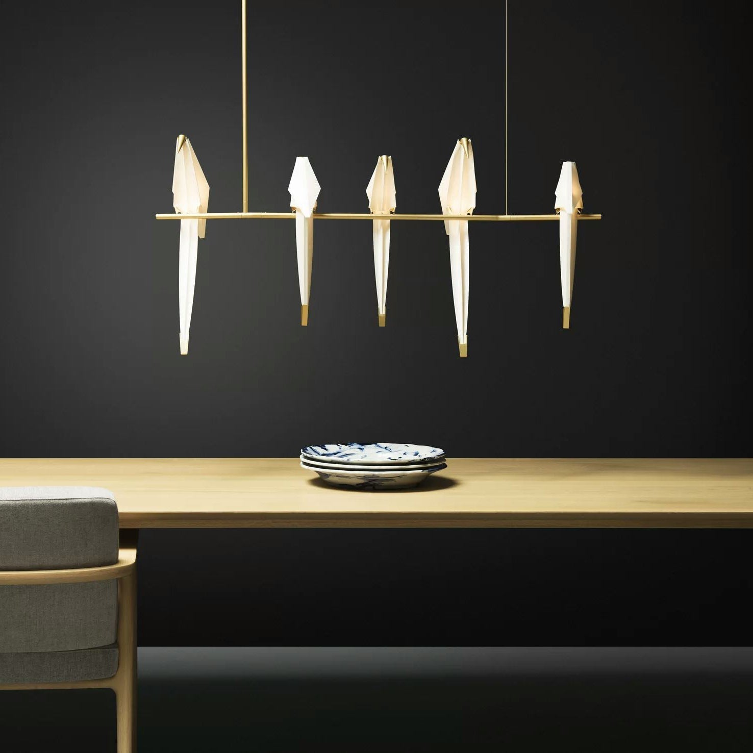 Irinor Individual Creativity Metal Chandelier - Lamp Copper