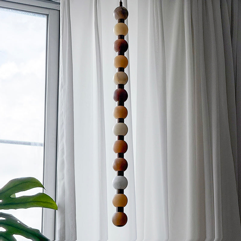 Ulshae Modern Minimalist Art Marble Pendant Lamp - Lamp Copper