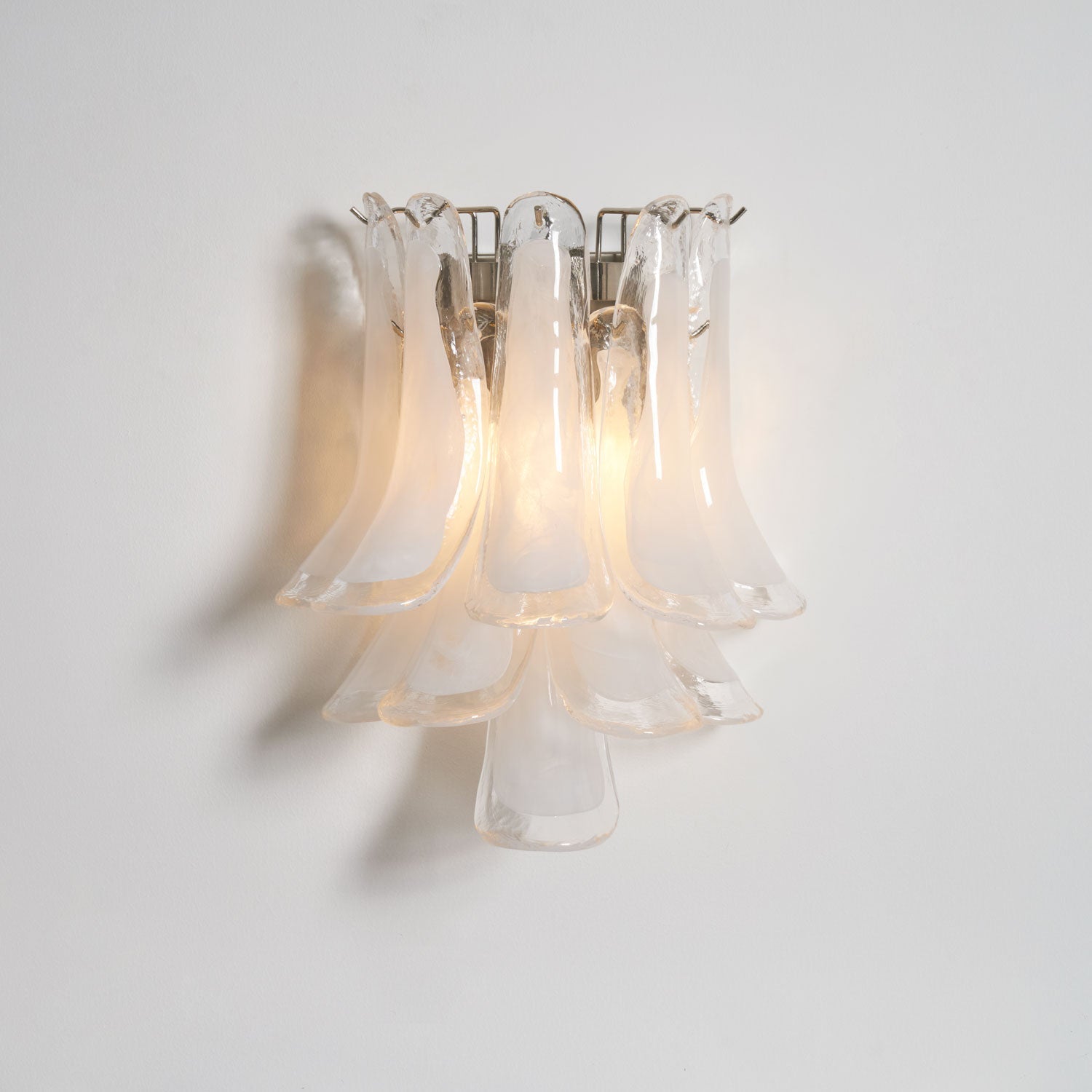 Aurora Wall Light Petal Shaped Glass Vintage Artistic - Letslighting
