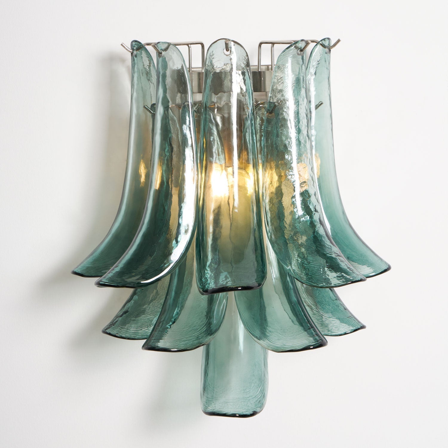 Aurora Wall Light Petal Shaped Glass Vintage Artistic - Letslighting