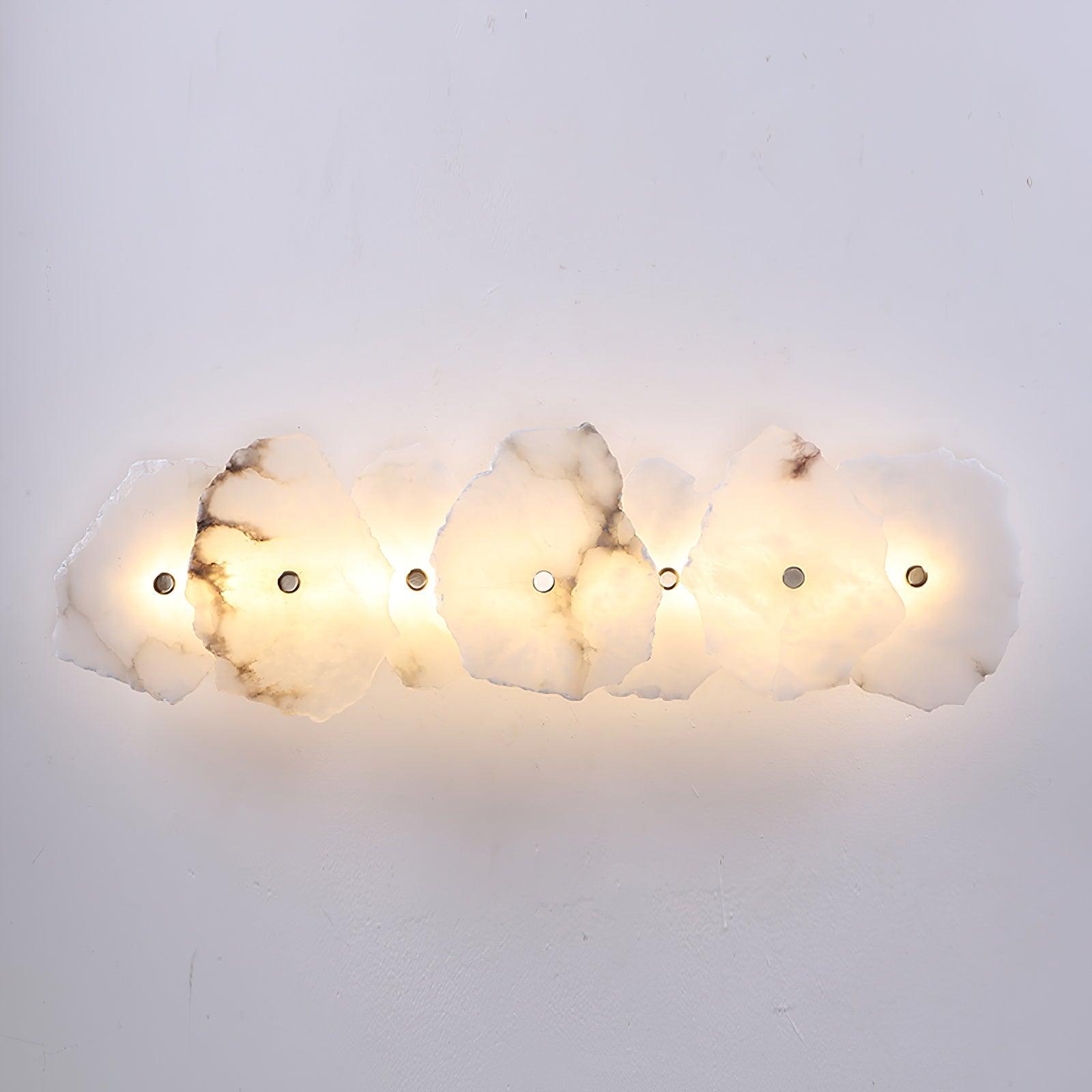 Cevra Applique Murale Fleur en Albâtre