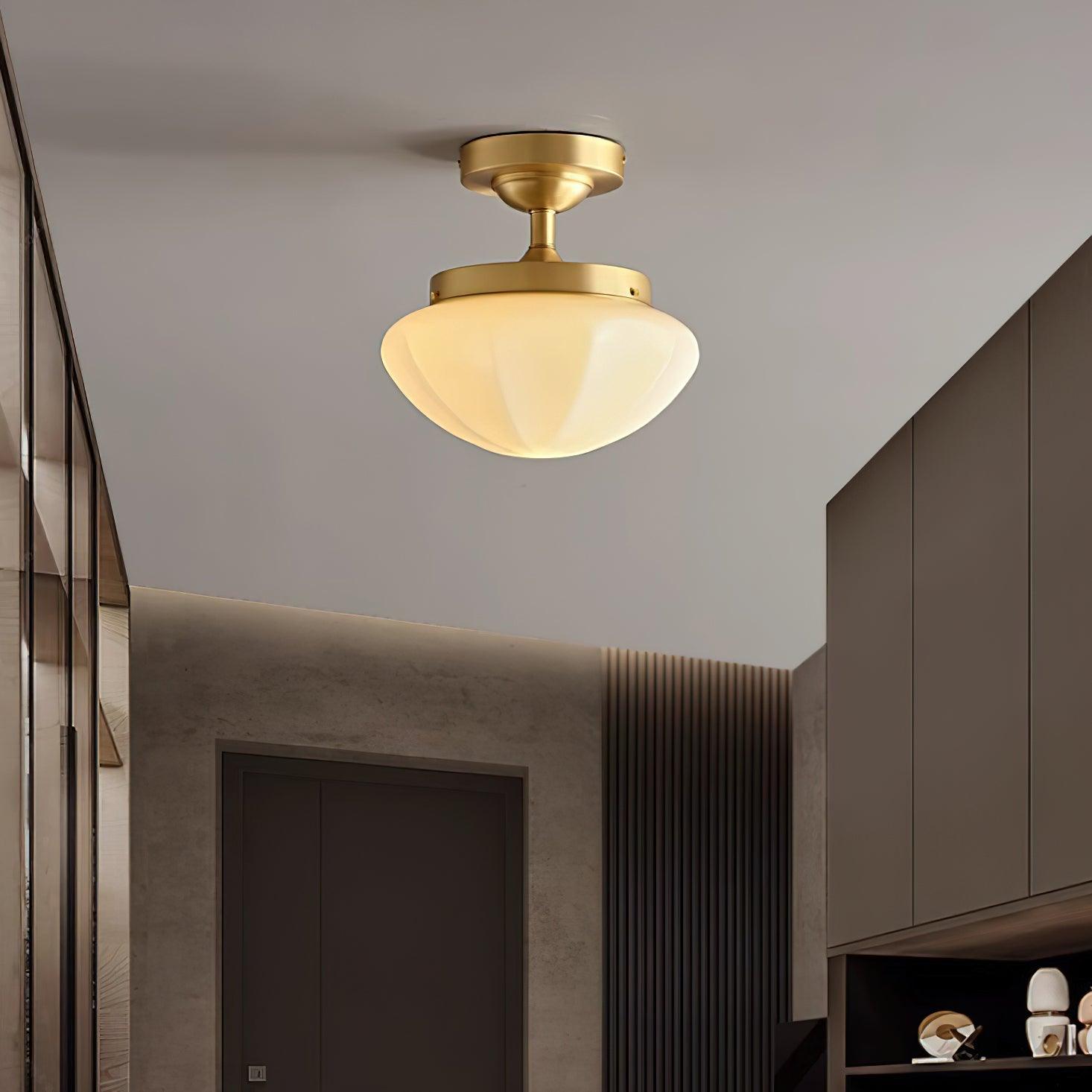 Velluto Lampe Plafonnier Métal Moderne - Neutralighting