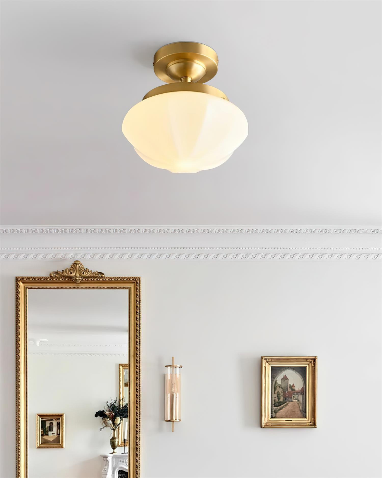 Velluto Lampe Plafonnier Métal Moderne - Neutralighting