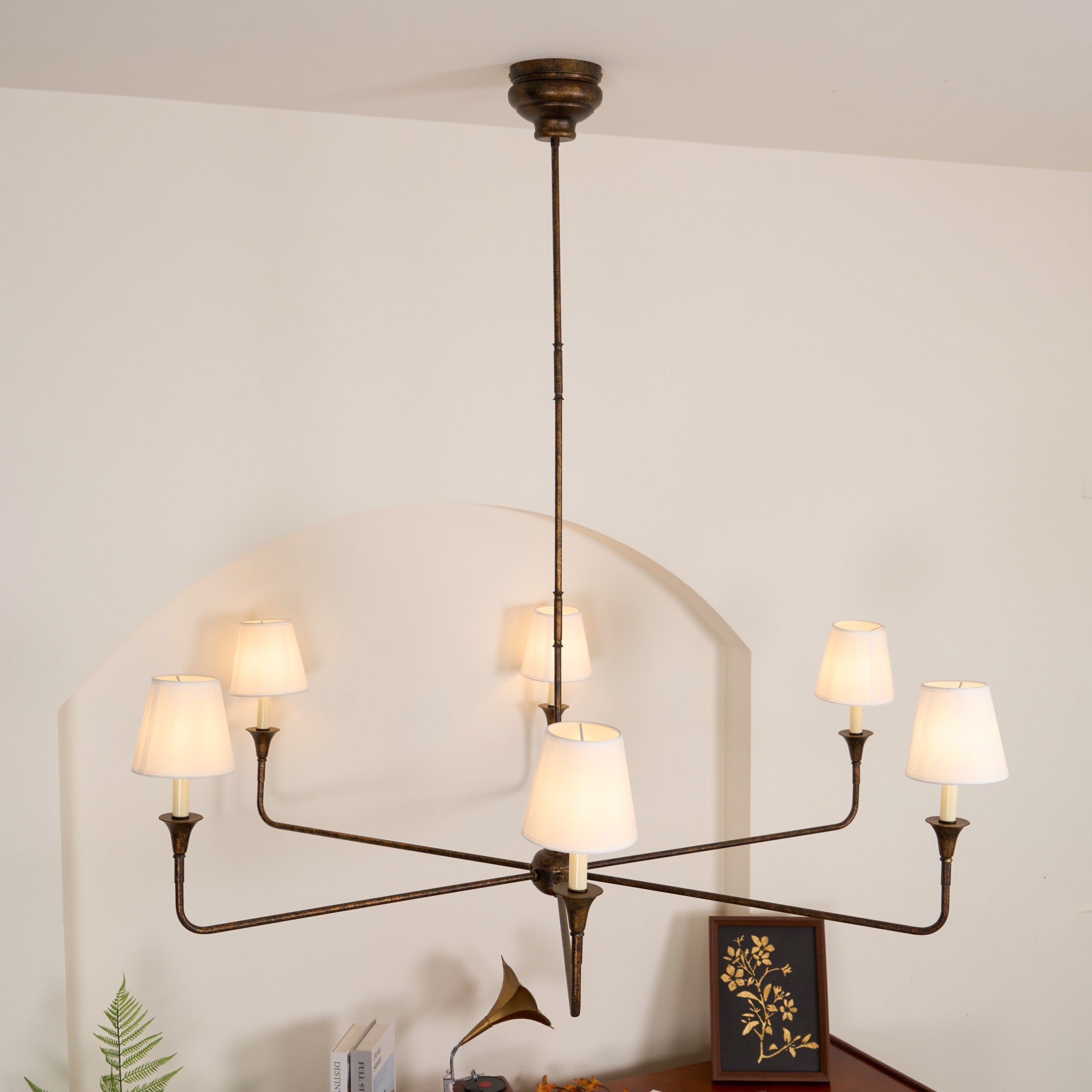 Arthaila Lustre Tissu Grande Industriel Vintage - Neutralighting