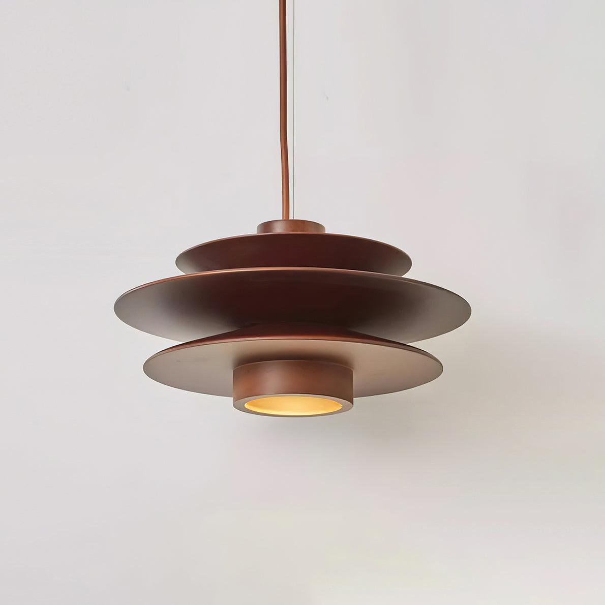 Axis Suspension en Noyer Mid-Century - Neutralighting