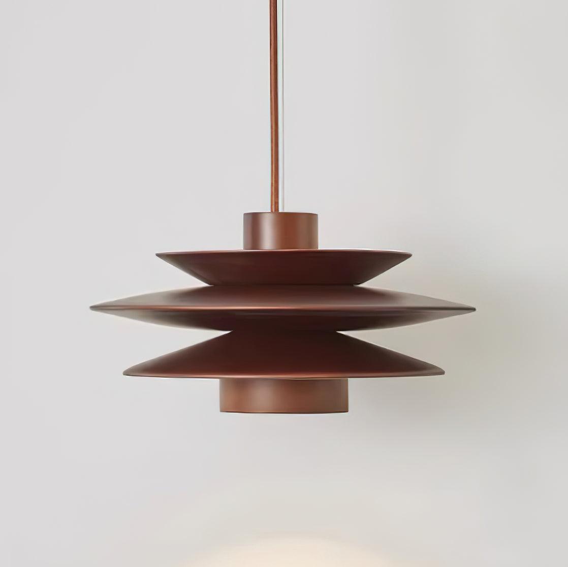 Axis Suspension en Noyer Mid-Century - Neutralighting