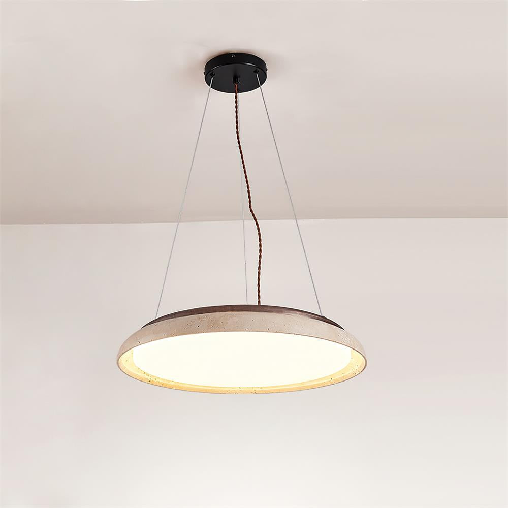 Ritta Lampe Pendante Moderne Travertin - Neutralighting