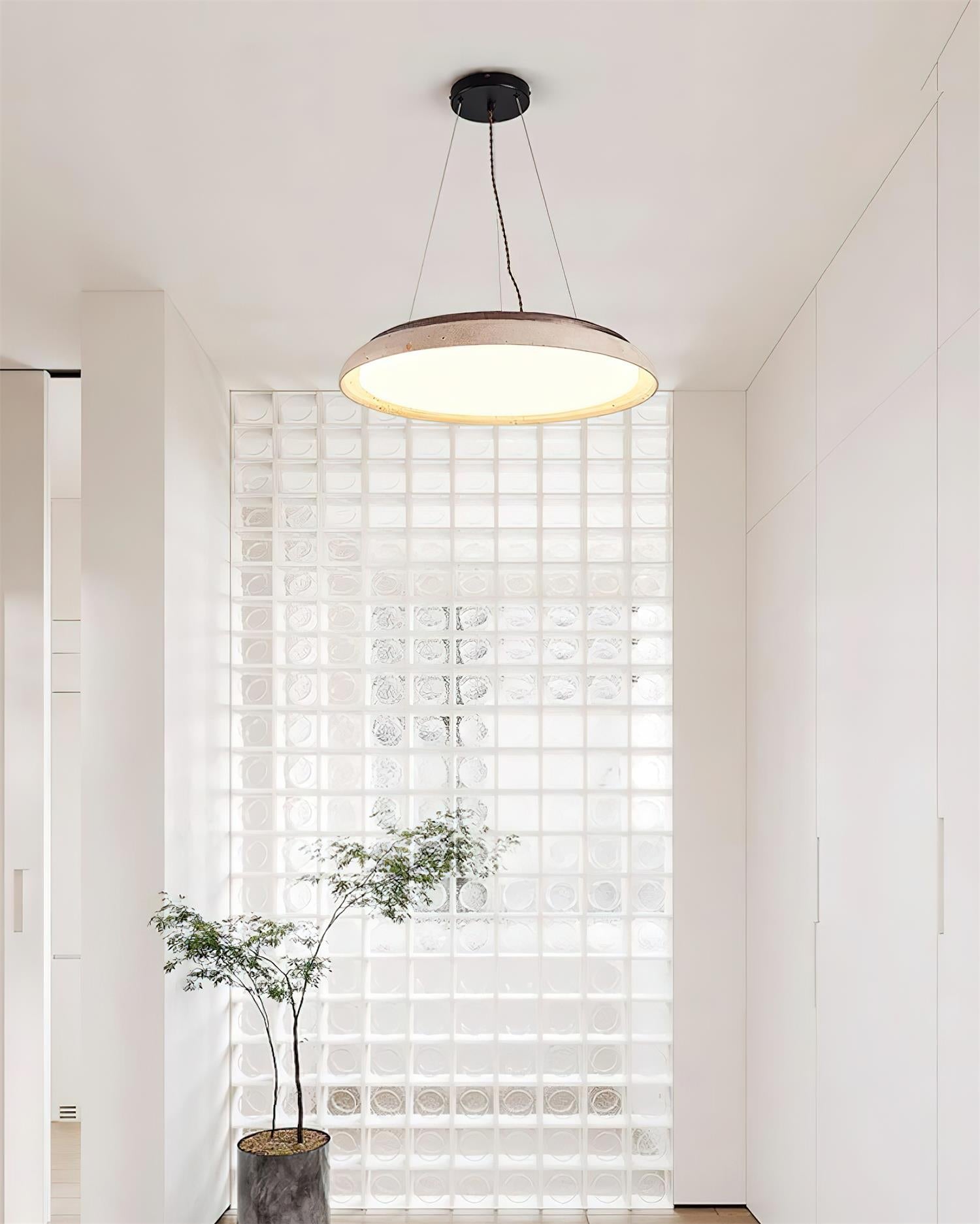 Ritta Lampe Pendante Moderne Travertin - Neutralighting