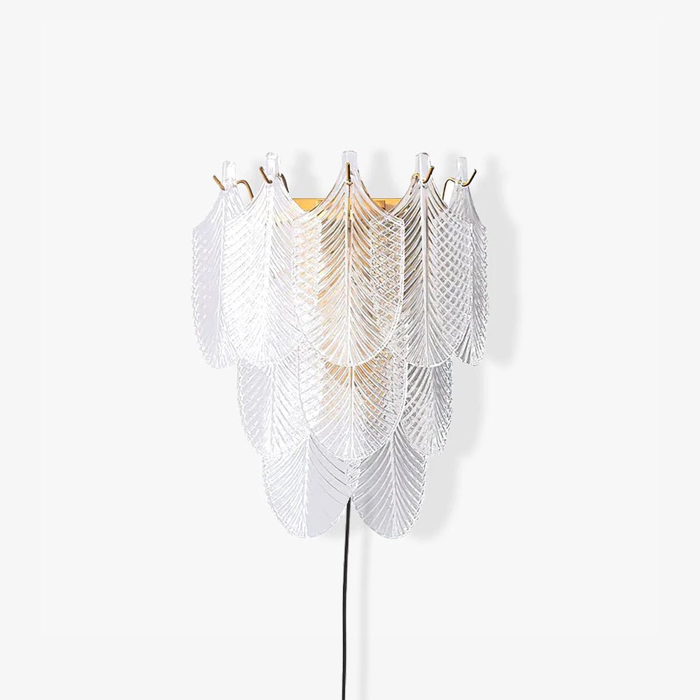 Lustra Wall Sconce Brass Murano Glass - Neutralighting