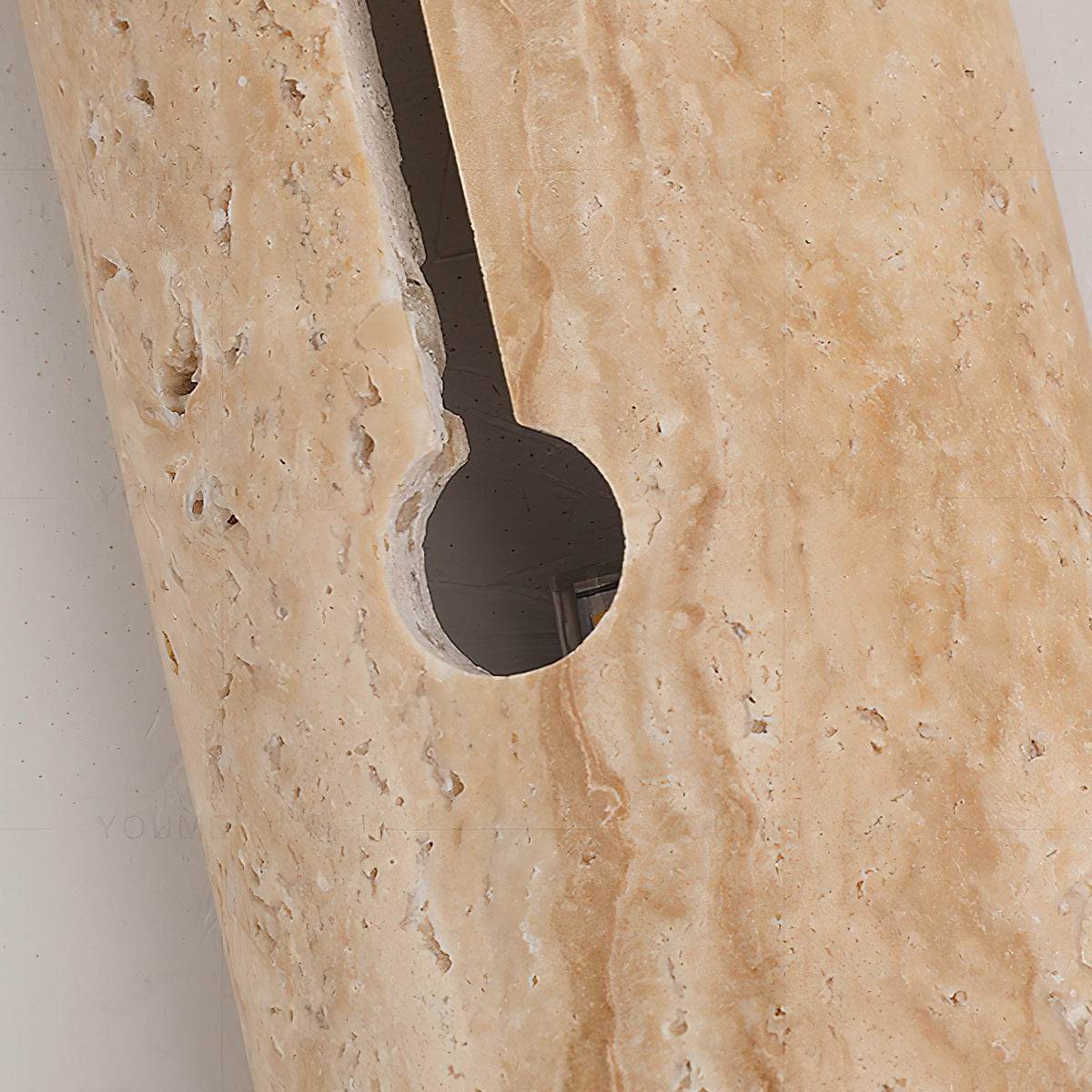 Olnorila Modern Minimalist Travertine Wall Lamp - Lamp Copper