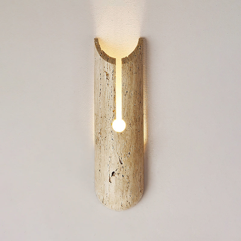 Olnorila Modern Minimalist Travertine Wall Lamp - Lamp Copper