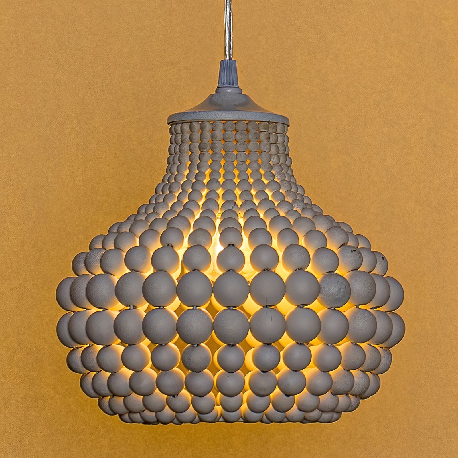 Ilirel Individual Creativity Beaded Metal Pendant Lamp - Lamp Copper