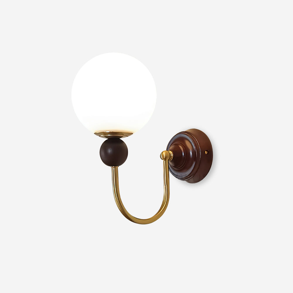 Pittock Wall Lamp Globe - Letslighting