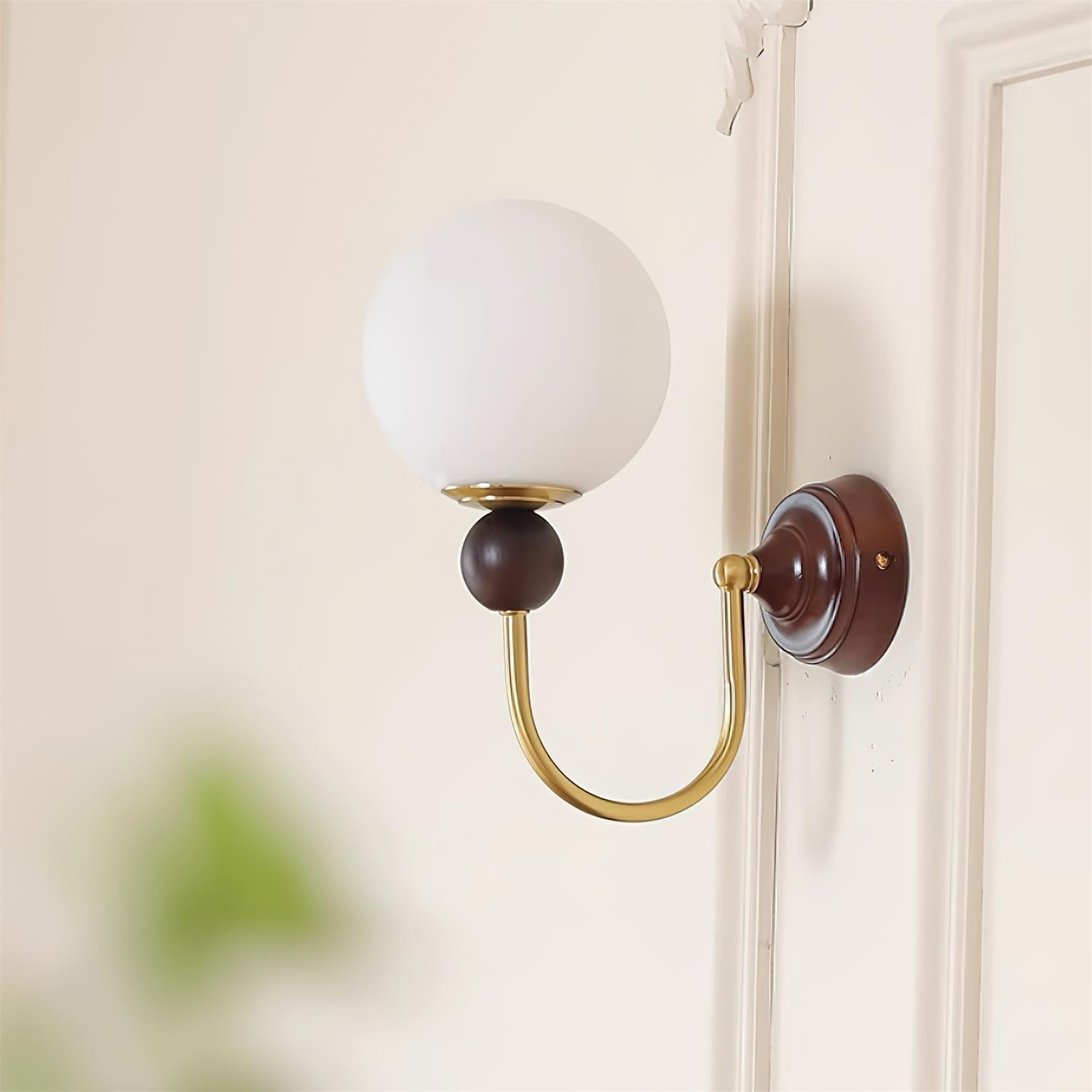 Pittock Wall Lamp Globe - Letslighting