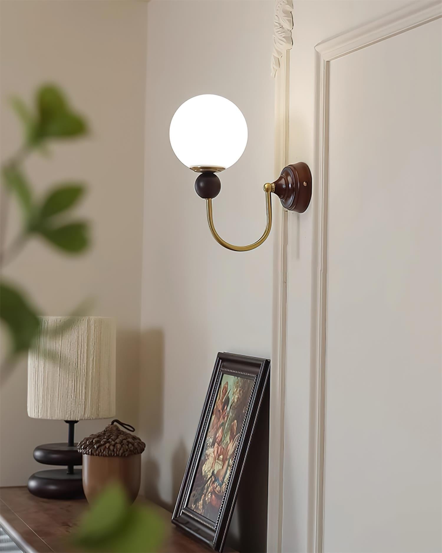 Pittock Wall Lamp Globe - Letslighting