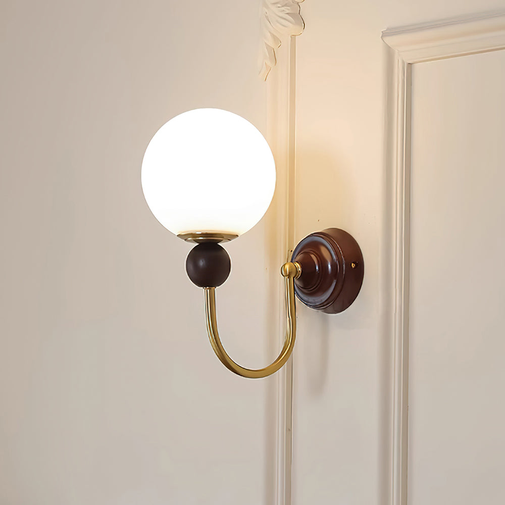 Pittock Wall Lamp Globe - Letslighting