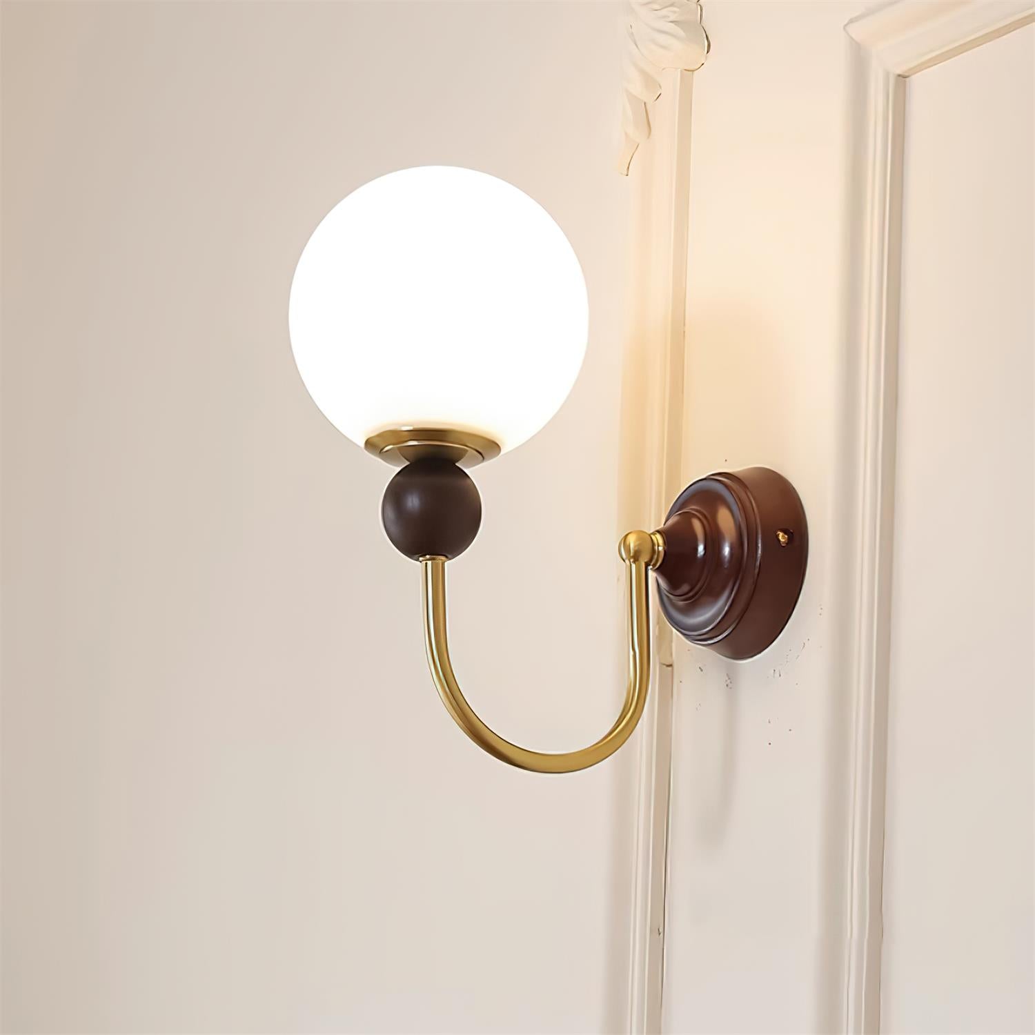 Pittock Wall Lamp Globe - Letslighting