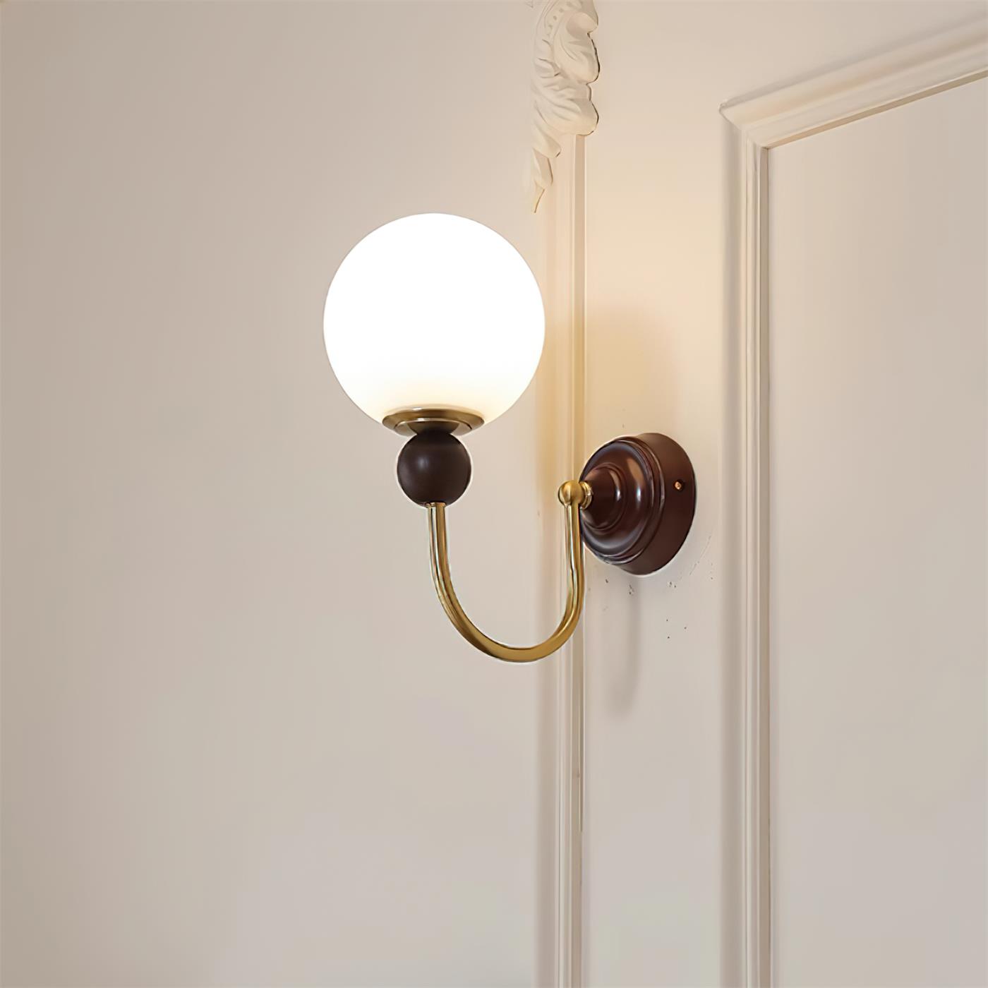 Pittock Wall Lamp Globe - Letslighting