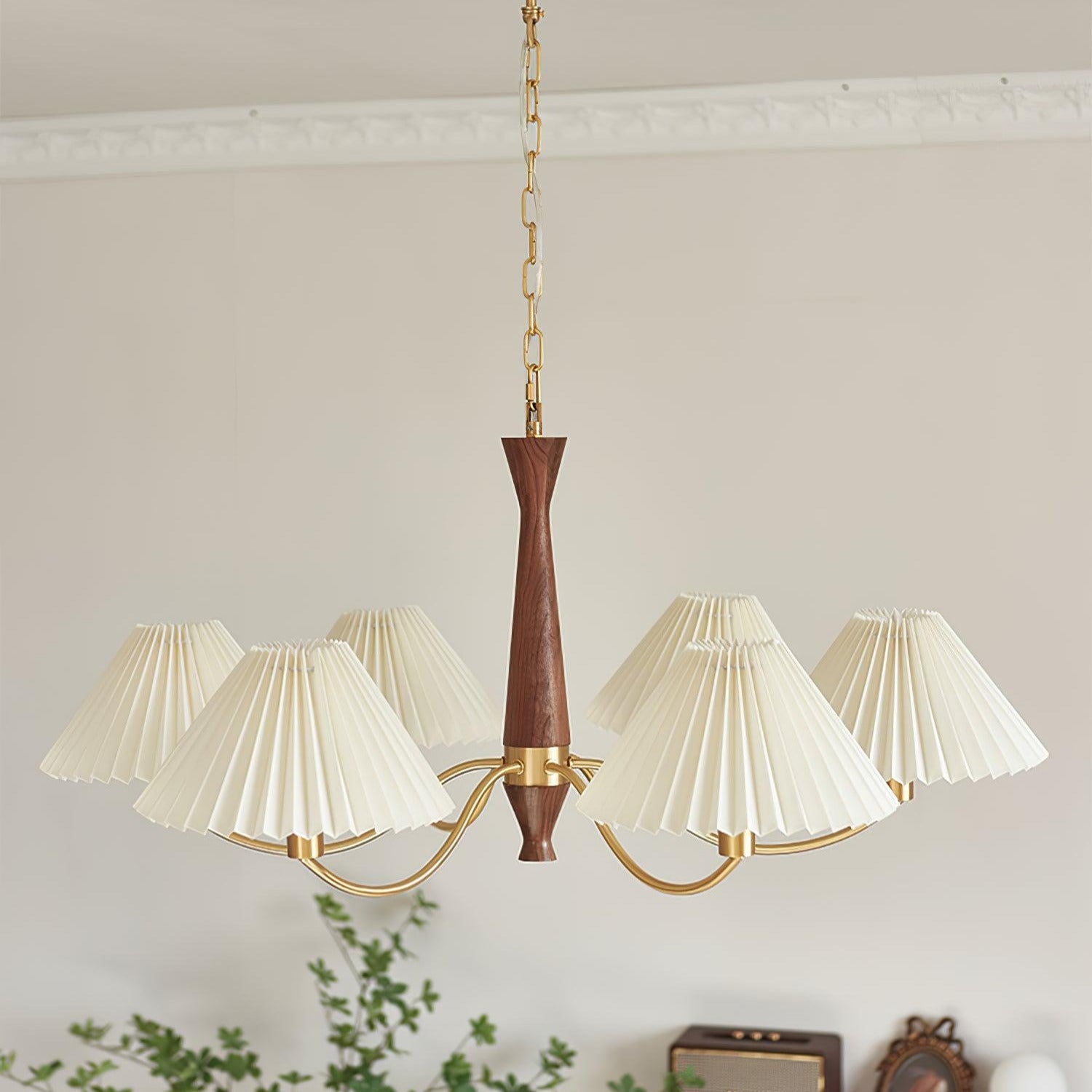 Zarn Lustre en Tissu Plissé - Neutralighting