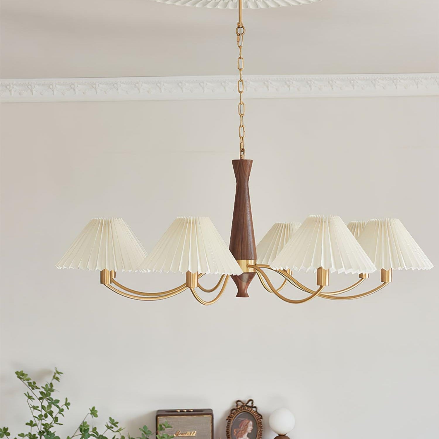 Zarn Lustre en Tissu Plissé - Neutralighting