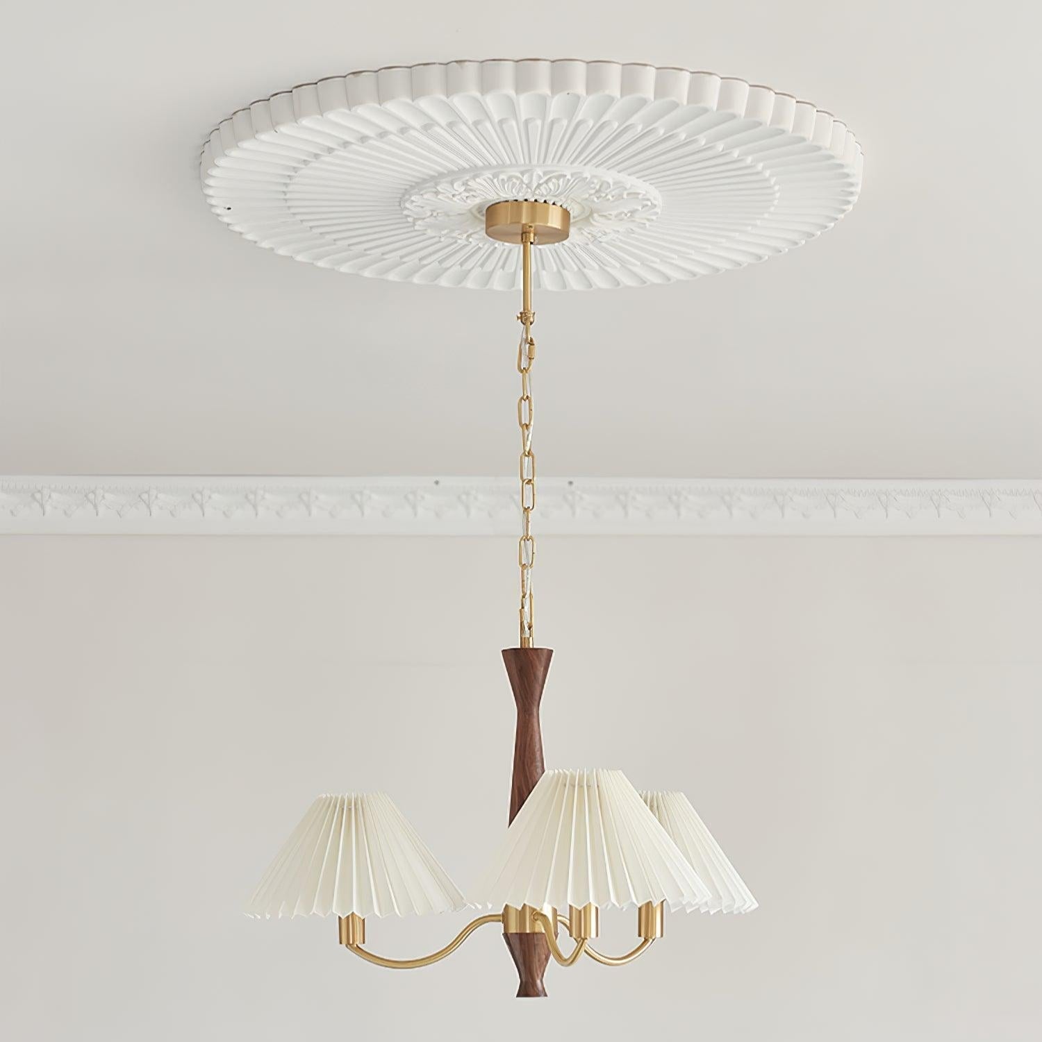 Zarn Lustre en Tissu Plissé - Neutralighting
