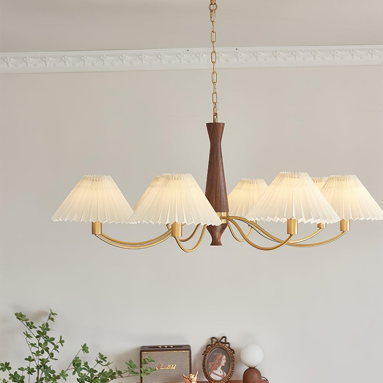 Zarn Lustre en Tissu Plissé - Neutralighting