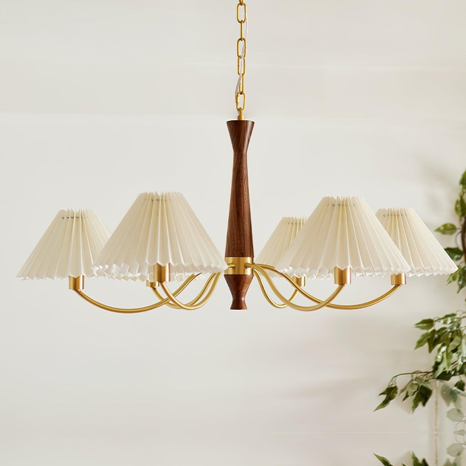 Zarn Lustre en Tissu Plissé - Neutralighting