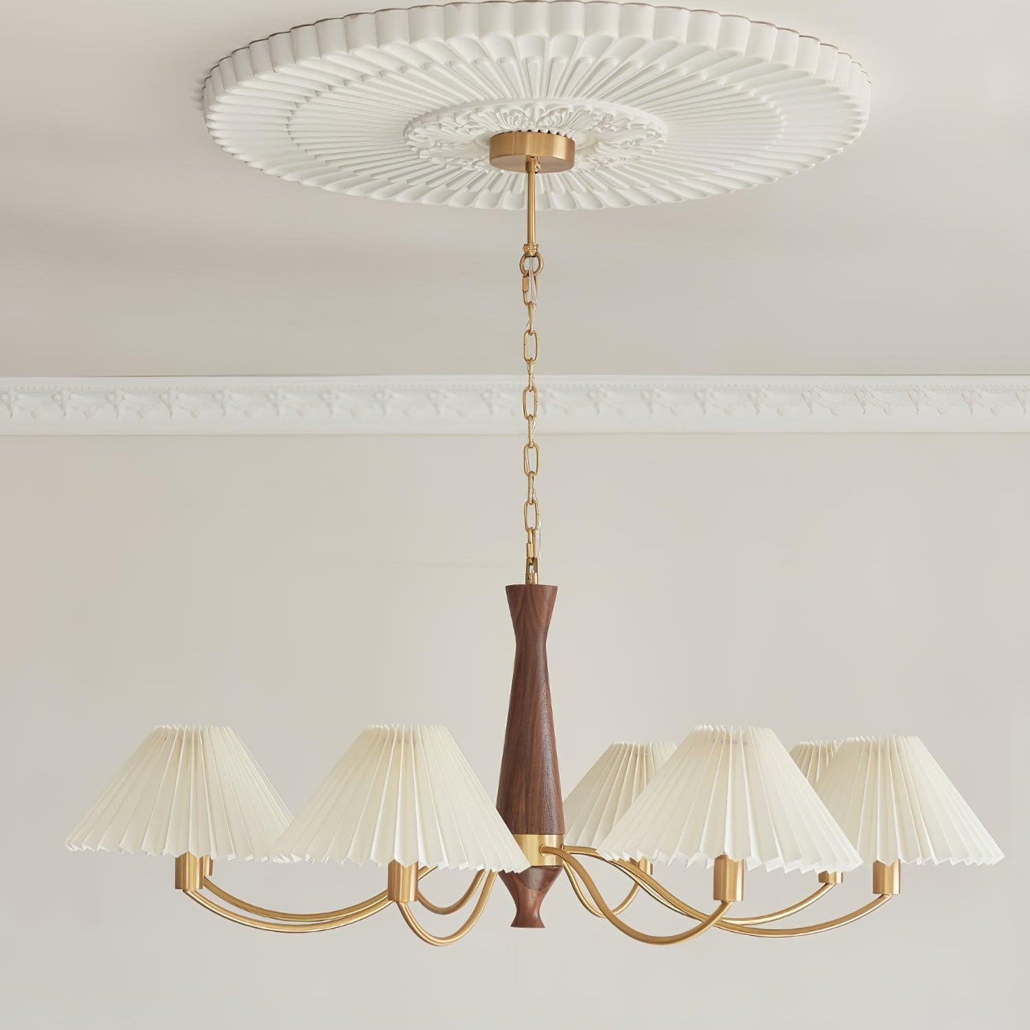 Zarn Lustre en Tissu Plissé - Neutralighting