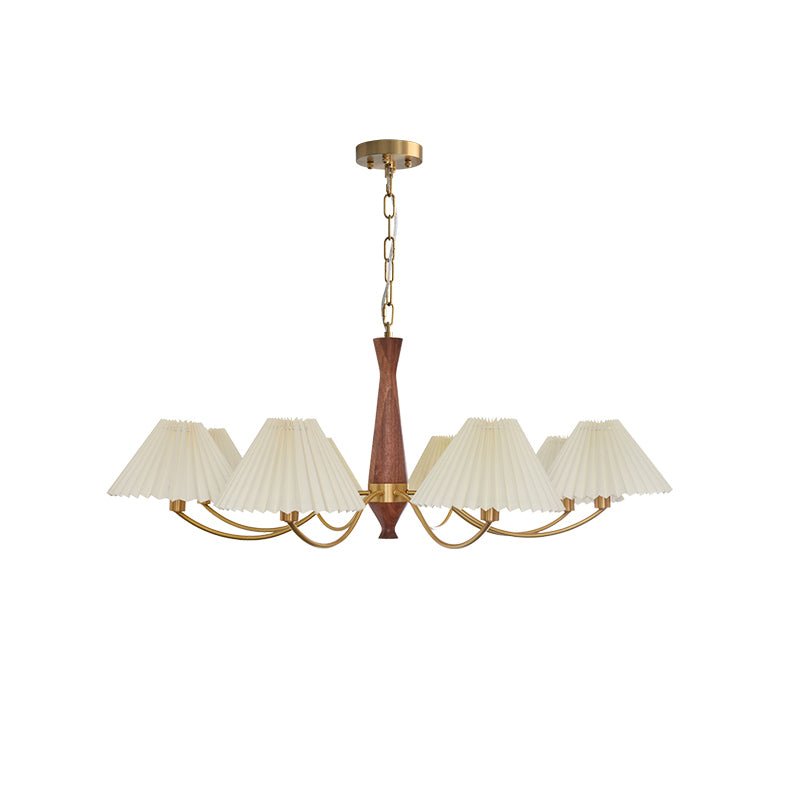 Zarn Lustre en Tissu Plissé - Neutralighting
