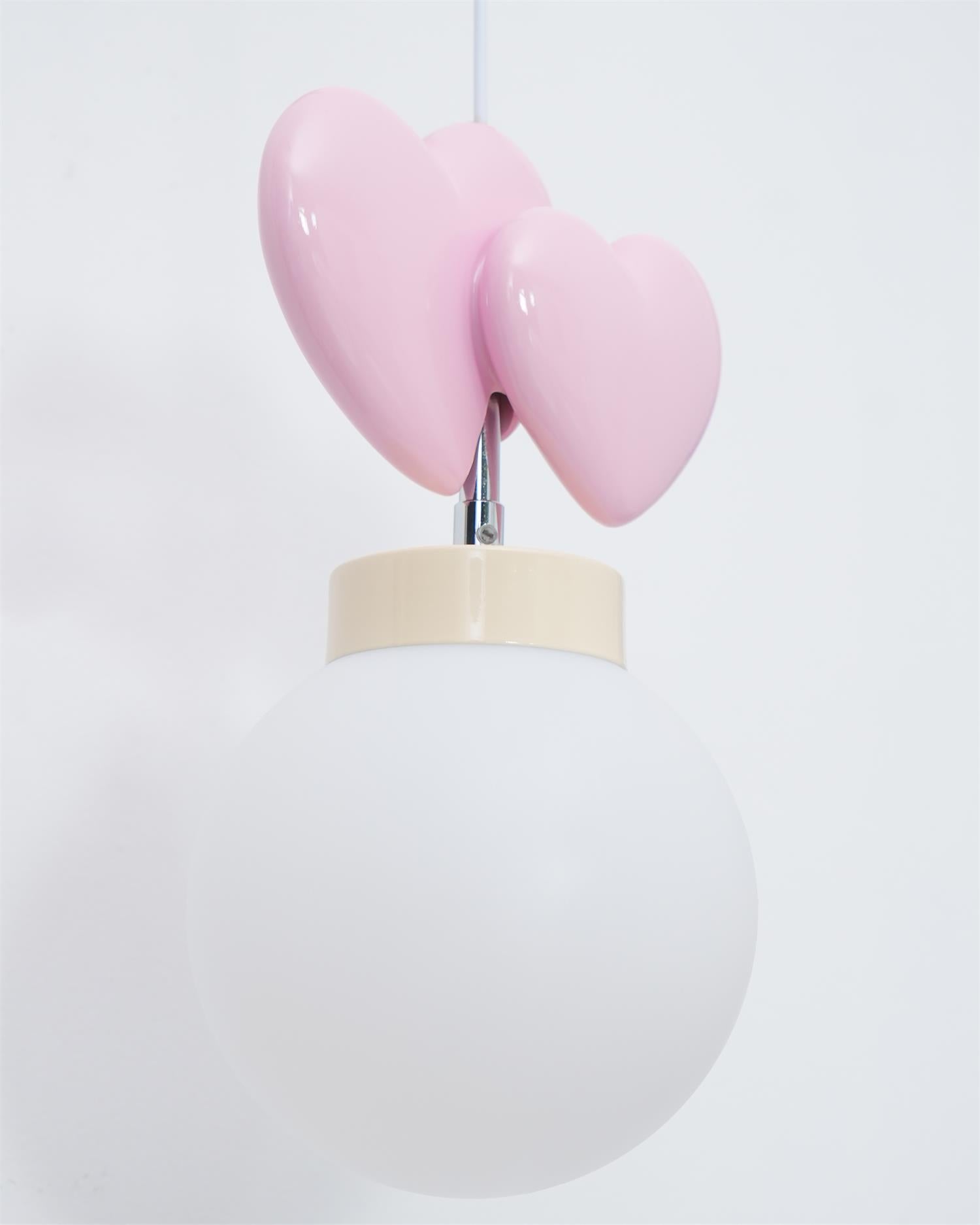 Riva Applique Murale Résine Cœur Verre - Neutralighting