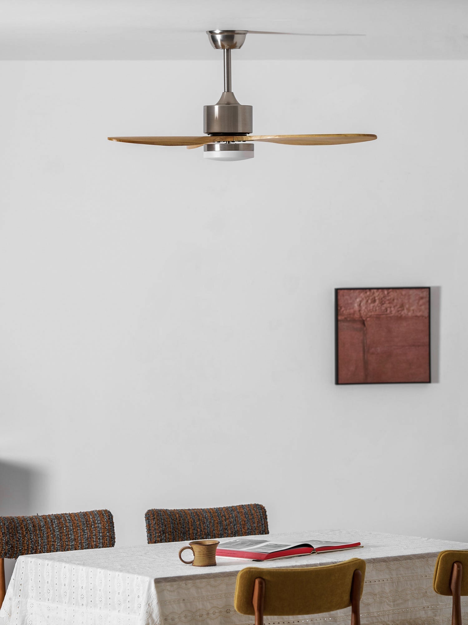 Diagramme des dimensions du ventilateur (Dia 132cm).