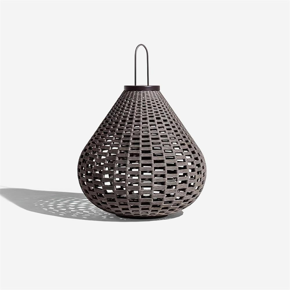 Poltrona Lampe Extérieure Lanterne Rattan Goutte d'Eau Rustique - Neutralighting