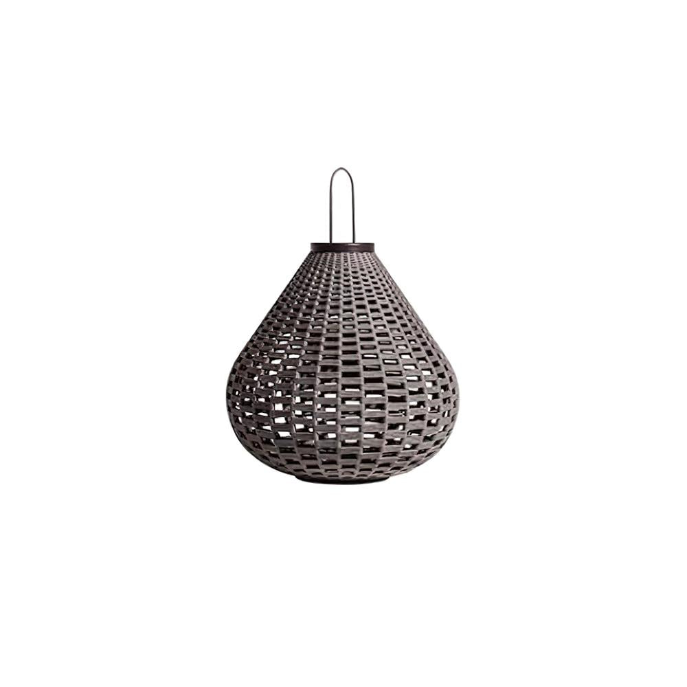 Poltrona Lampe Extérieure Lanterne Rattan Goutte d'Eau Rustique - Neutralighting