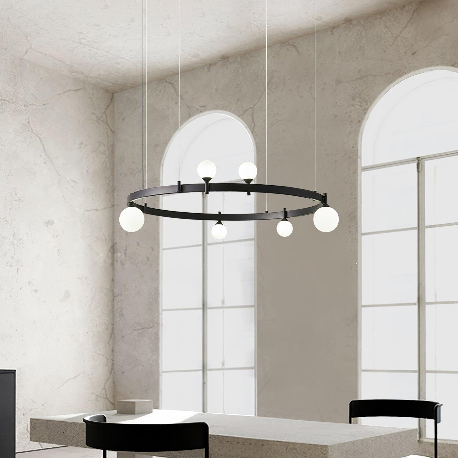 Linea Chandelier Rond Axis - Neutralighting