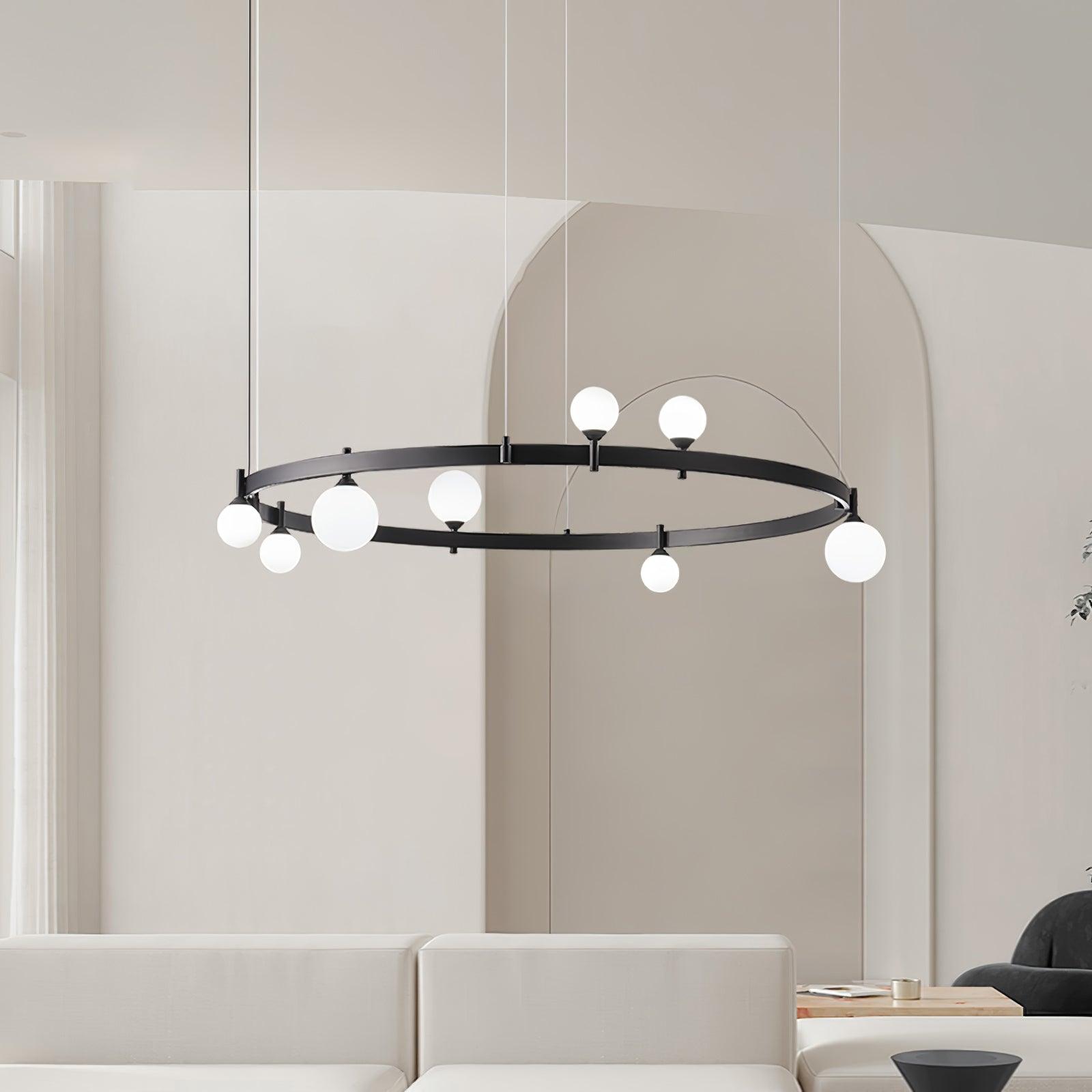 Linea Chandelier Rond Axis - Neutralighting