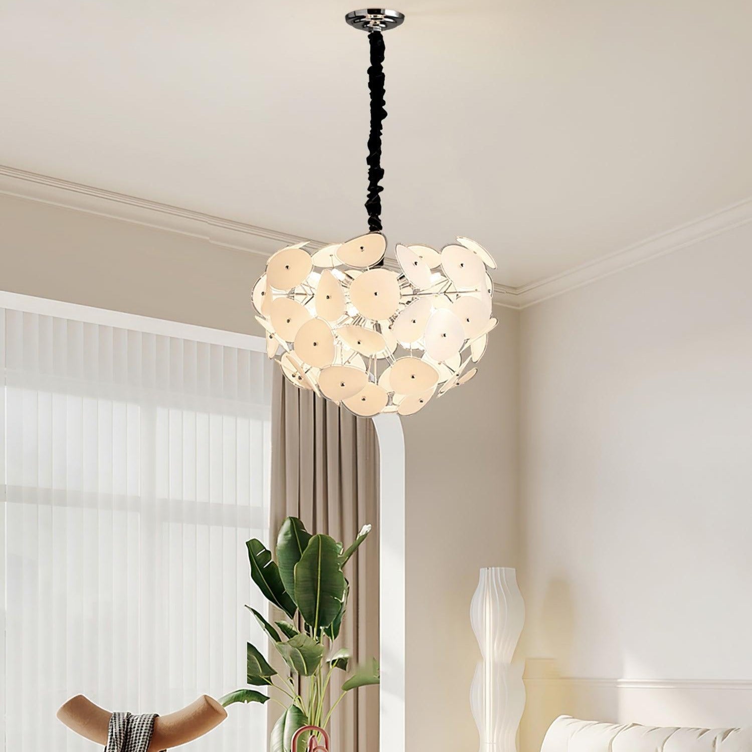 Thera Lustre Artistique à Globe en Verre - Neutralighting